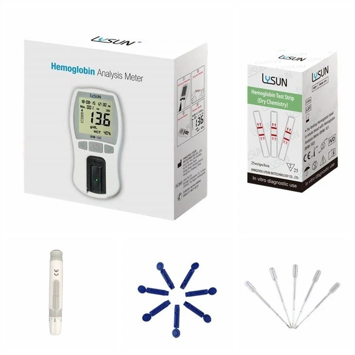 Factory Supply Hot-selling Cheap Hemoglobin Analyzer HB Test Meter