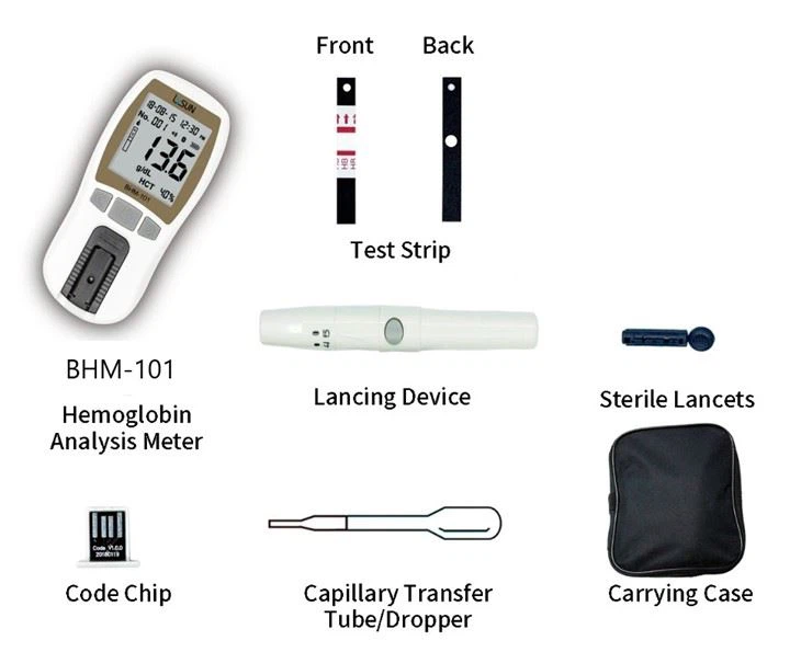 Lysun Electronic Digital HB Meter Hemoglobin Analyzer