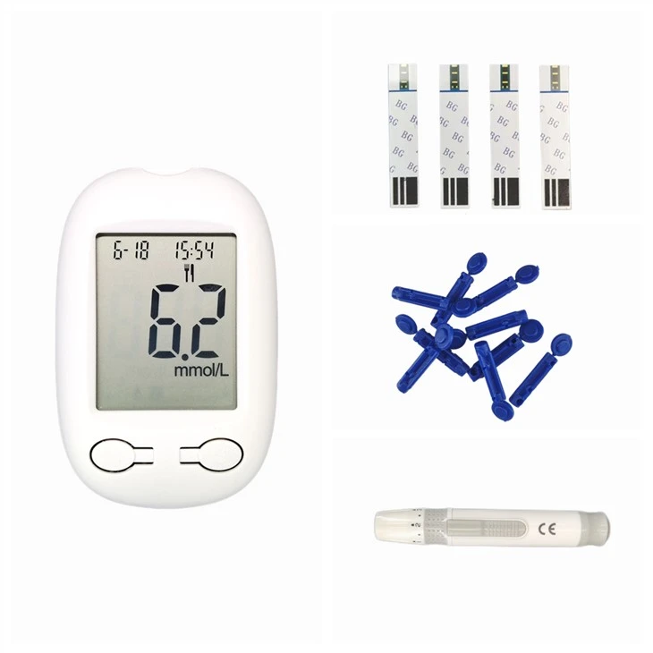 Lysun Diabetes Glucose Meter Test Kit Medical Monitor Wireless Digital Terry