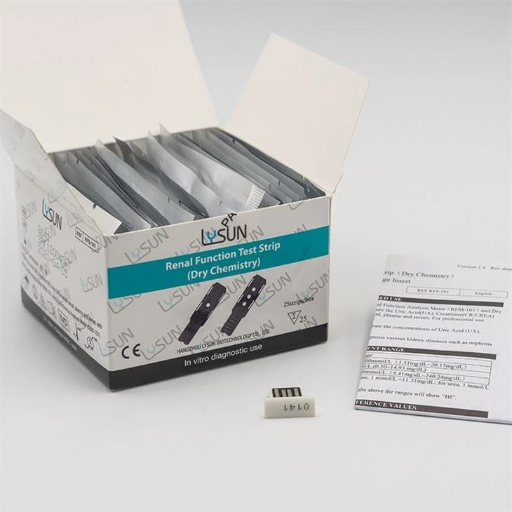 Replaceable Renal Function Test Strip