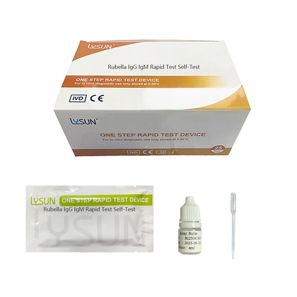 Rubella IgG/IgM Rapid Test Self-Test Rubella IgG/IgM Rapid Test Self-Test