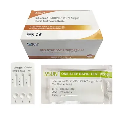 Lysun Influenza A+B Antigen Rapid Test Self-Test Flu-S21