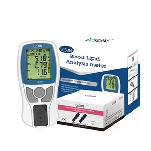 Lysun 3 in 1 Penganalisis Biokimia Kering Lipid Darah Mesin Kolesterol LPM-102