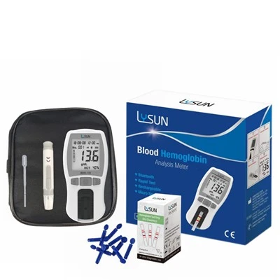 Lysun Genggam Hemoglobin Penganalisa Rumah Perawatan Rumah Tes Klinis Meter