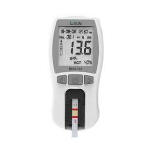 LYSUN Premium OEM Sistem Pemantauan Meter Hemoglobin Bluetooth Meter Hemoglobin BHM-101