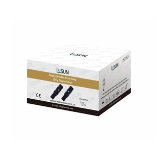 Lysun tgs -101 trigliserida tes strip untuk meter lipid darah