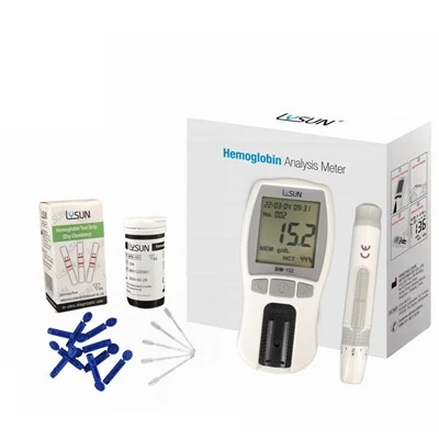 Mesin Uji Hemoglobin Darah Portabel Tes Cepat Meteran Hemoglobin