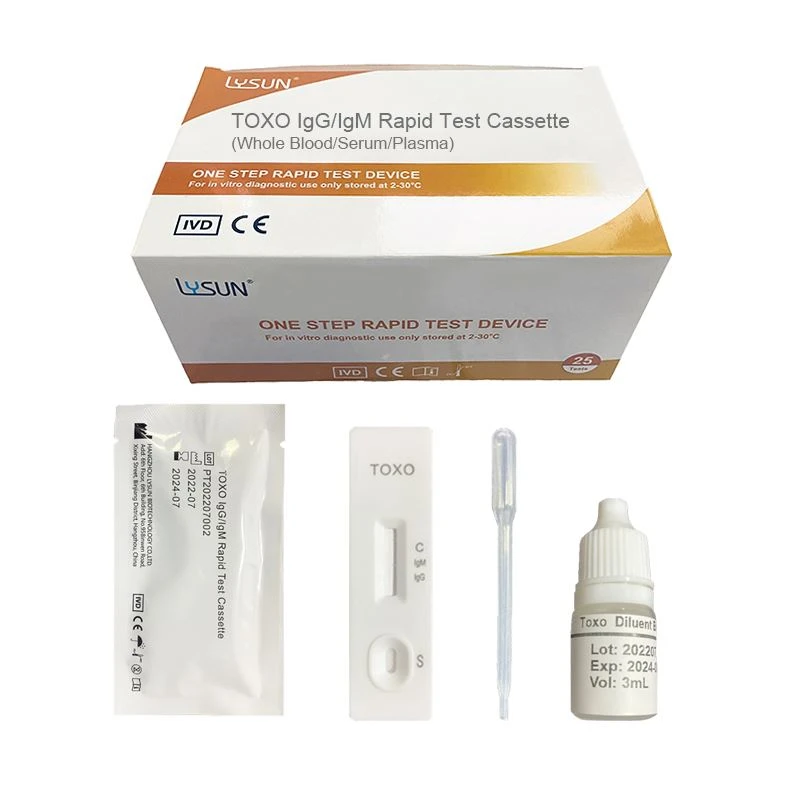 Tes Mandiri Tes Cepat Toxo IgG/IgM 25pcs/kotak